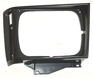 LH H.L. DOOR BLK S10/S15/SONOMA P/U 82-90 BLAZER/JIMMY/BRAVADA 83-90