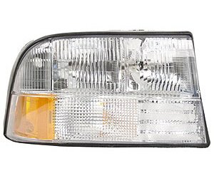 RH H.L. COMP TYPE W/O FOG LAMP SONOMA P/U 98-04 JIMMY 98-05 BRAVADA 96-01