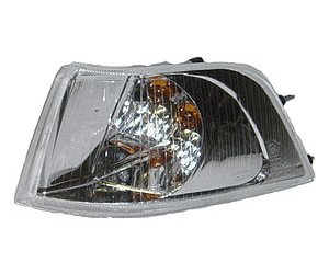 LH PARK/SIG LAMP W/ CHR BEZEL OLD STYLE VOLVO S40/V40 01-04