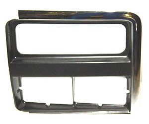 RH H.L. DOOR CHR/ARG W/ DUAL RECT H.L. GMC JIMMY/SUBURBAN 89-91