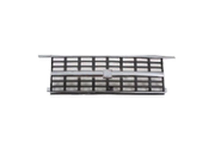 GRILLE CHR/SIL W/ DUAL RECT H.L. BLAZER/SUBURBAN 89-91