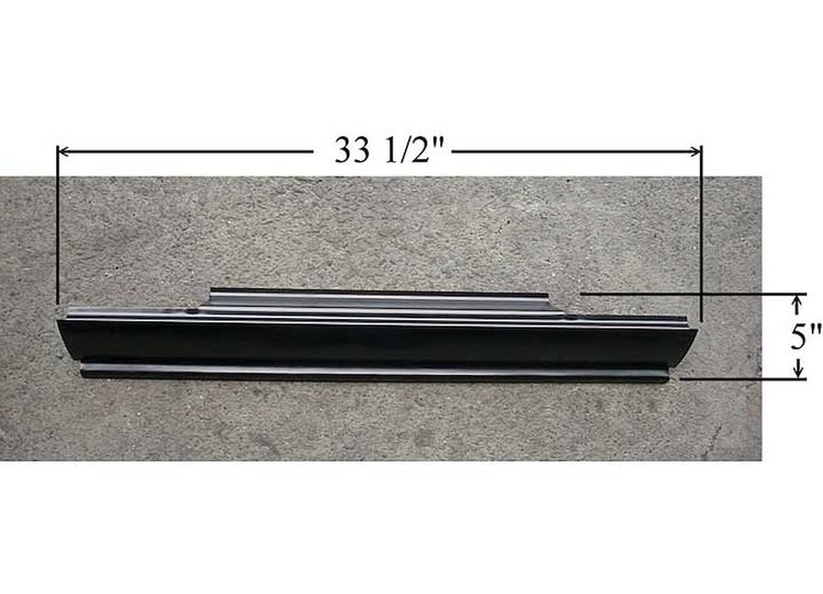 ROCKER PNL RR DR PLAIN UNIV CHEVY/GMC CREWCAB/DUALLY P/U/SUBURBAN 73-91