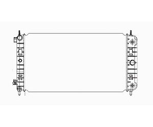 RADIATOR 1 ROW W/O OR W/O HDC W/ OR W/O AIR 3.5 3.9L W/TOC MALIBU/MALIBU MA XX 04-07 G6 05-06