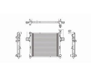RADIATOR 1 ROW W/ OR W/O AIR/HDC 3.7 4.7L GRAND CHEROKEE 05-09 COMMANDER 0 6-09