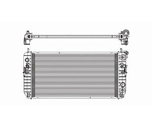 RAD 1 ROW W/ OR W/O AIR/HDC W/ TOC 3.8L V6 LUCERNE 06-08