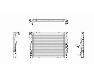 RADIATOR 1 ROW W/ OR W/O AIR/HDC W/ AT 2.5/3.0L GAS ENG BMW 3 SERIES 06-11