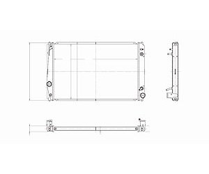RADIATOR 1 ROW W/ OR W/O AIR/HDC W/ TOWING PKG 3.5L W/TOC RAV4 06-11
