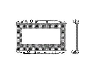 RAD 1.8L 4CYL USA/CANADA COUPE SI MODEL W/2.0L A/MT CIVIC SDN 06-10