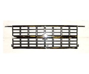 GRILLE CHR/DK ARG DUAL RECT H.L. CHEVY VAN 92-96