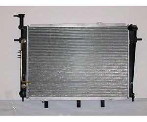 RADIATOR 1 ROW W/ OR W/O AIR SPORTAGE 2.7L 05-10 TUCSON W/ AUTO TRANS AUTO A/C 2.0/2.7L 05-09