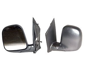 LH DOOR MIRROR MAN NON-HTD TEXT BLK FLDG EXPRESS/SAVANA VAN 96-02