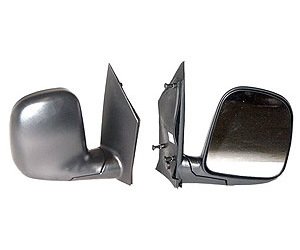 RH DOOR MIRROR MAN NON-HTD TEXT BLK FLDG EXPRESS/SAVANA VAN 96-02