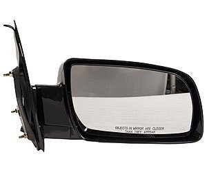 RH DOOR MIRROR MAN NON-HTD GLOSS BLK P NON-FLDG ASTRO/SAFARI 85-05
