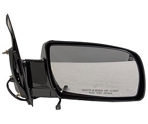 RH DOOR MIRROR PWR NON-HTD GLOSS BLK NON-FLDG ASTRO/SAFARI 88-98