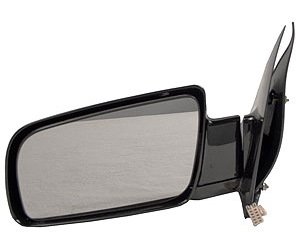 LH DOOR MIRROR PWR NON-HTD GLOSS BLK NON-FLDG ASTRO/SAFARI 99