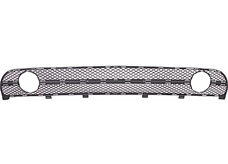 GRILLE LWR MAT BLK W/FOG LAMPS NEW BEETLE 01-05