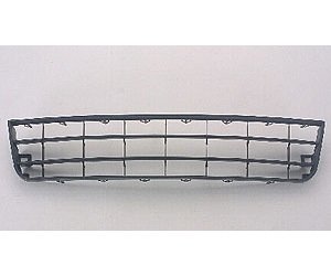 FT BUMPER CTR GRILLE MAT BLK RABBIT/GTI 06-09