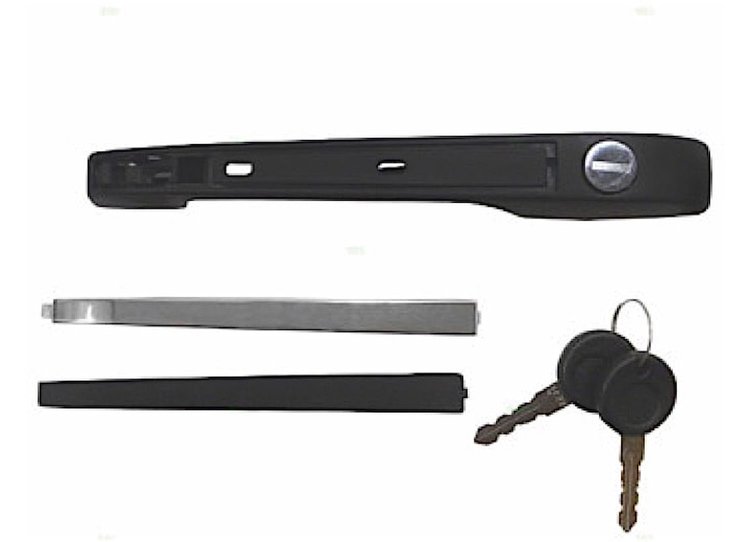 RH OUTR FT DR HDL GOLF/JETTA 85-92 RABBIT 79-84 JETTA/VW P/U 80-84 CONV/ CABRIOLET 80-93 HANDLE ONLY NO INSERT