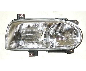 RH H.L. W/ DRIVING LAMP ASSY W/ DUAL BULB CABRIO 95-99 GOLF/GTI/JETTA 93-9 9