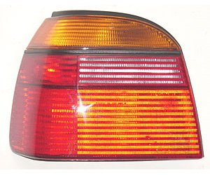 LH T.L. LENS HSNG W/O BLACKOUT CABRIO 95-99 GOLF 93-99