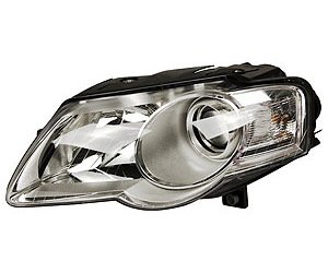 LH H.L. COMBINATION TYPE HALOGEN PASSAT 06-10 EXCLUDES CC MODEL