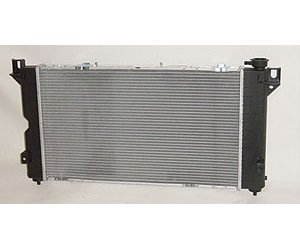 RADIATOR 2 ROW W/ OR W/O AIR W/ RH OUTLET CARAVAN/VOYAGER/TOWN COUNTRY 96-0 0