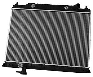 RADIATOR 1 ROW W/ OR W/O AIR W/ OR W/O HDC 4.2L INC 2 TOC QUICKCONNECT FITT INGS TRAILBLAZER/ENVOY/BRAVADA/RAINIER 02-09