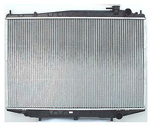 RADIATOR 1 ROW W/ OR W/O AIR W/ 2 TOC 2.4 L4 3.3 V6 ADAPTERS XTERRA 00-04 FRONTIER 98-04
