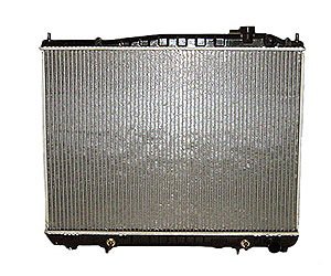 RADIATOR 1 ROW W/ OR W/O AIR W/ 2 TOC ADAPTERS 3.3 V6 PATHFINDER 96-00 INF INITI QX4 97-00
