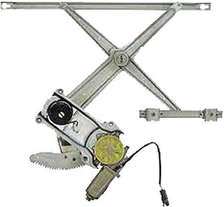 RH FT PWR WINDOW REGULATOR W/ MOTOR OLD STYLE DODGE P/U 1500 01-04 2500/35 00 02-04
