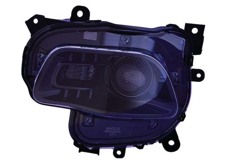 RH HEADLAMP ASY COMPOSITE