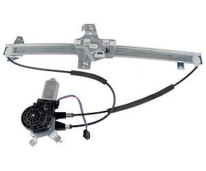 RH FT PWR WINDOW REGULATOR W/ MOTOR VAN E-SERIES 92-06