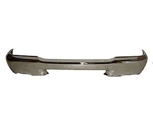 FT BUMPER W/O PAD HOLES W/ VALANCE HOLES CHR RANGER 99-00 - US CHR