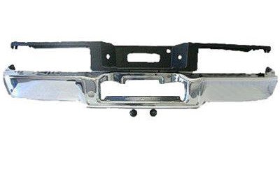 STEP BUMPER ASSY CHR FACTORY STYLE HITCH TYPE W/O SENSOR HOLES FORD F150 ST YLESIDE P/U 8/9/05 TO 08