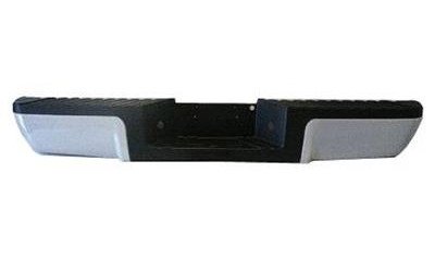 STEP BUMPER ASSY BLK W/O SENSORS HOLES FORD SUPERDUTY 08-10