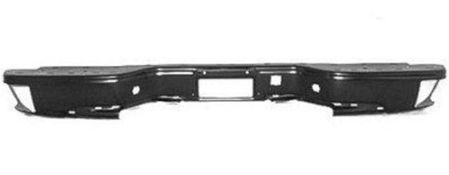 STEP BUMPER ASSY FACTORY STYLE PTD BLK INCL BAR/HITCH REINF/BRKT AVALANCH E W/ BODY CLADDING 02-06