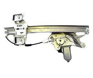 LH FT PWR WINDOW REGULATOR W/ MOTOR LESABRE 00-05