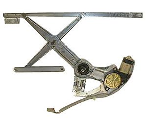 LH FT PWR WINDOW REGULATOR W/ MOTOR ACCORD SDN/WGN 90-93