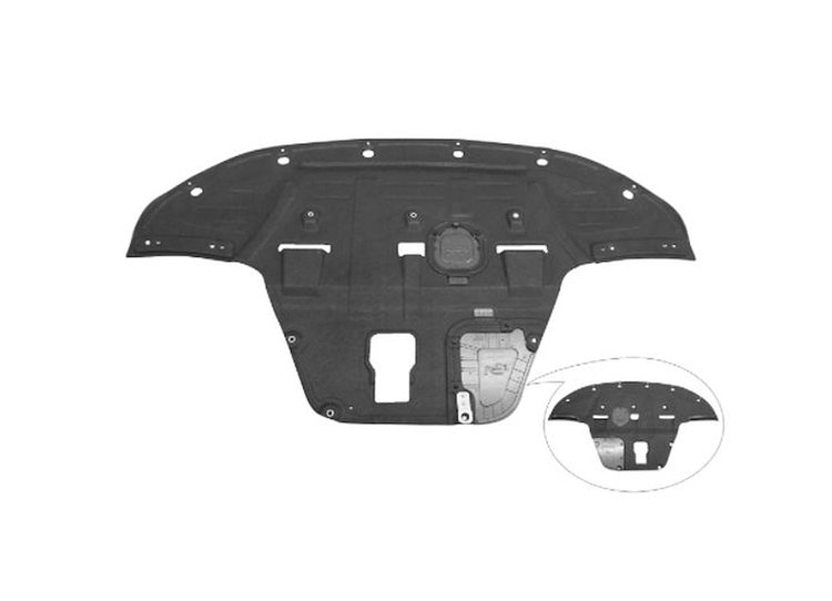 LOWER ENGINE COVER 1.6L F