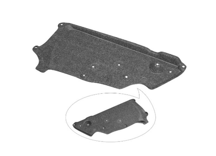 LOWER ENGINE COVER FWD LH