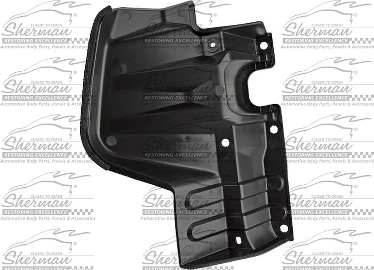 RH GRILLE AIR DEFLECTOR W