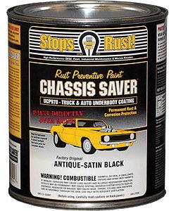 CHASSIS SAVER ANTIQUE SATIN BLACK 1 QUART