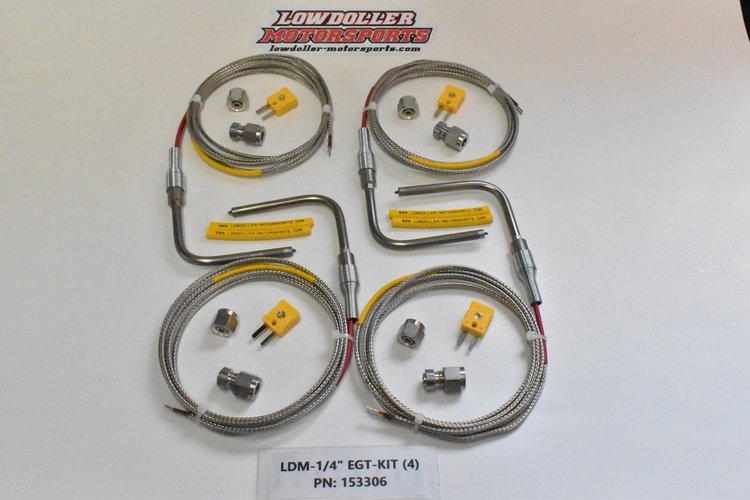 153306 EGT Kit, 1/4 in., Set of 4