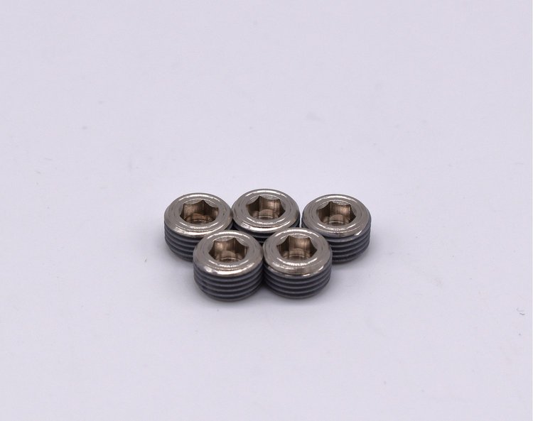 251009 Hex Plug Kit, 1/8 in. NPT, Set of 5