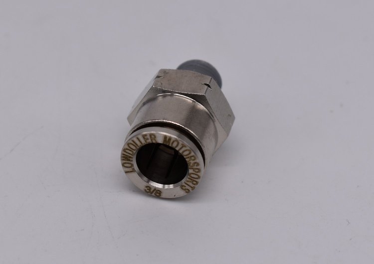 251028 Push Lock Fitting, 1/8 in. NPT to 3/8 in. Tubing, Straight