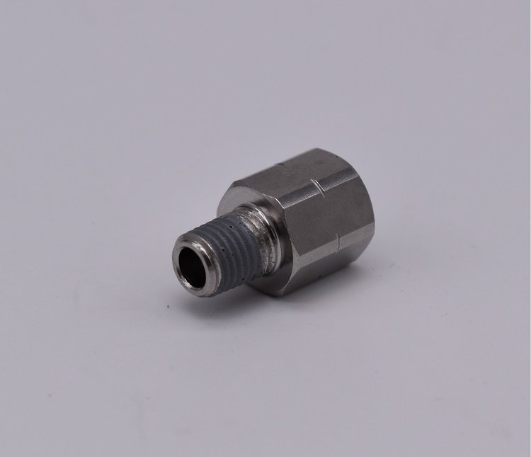 251034 Adapter Fitting, 1/16 in. NPT Male-1/8 in. NPT Female, Straight