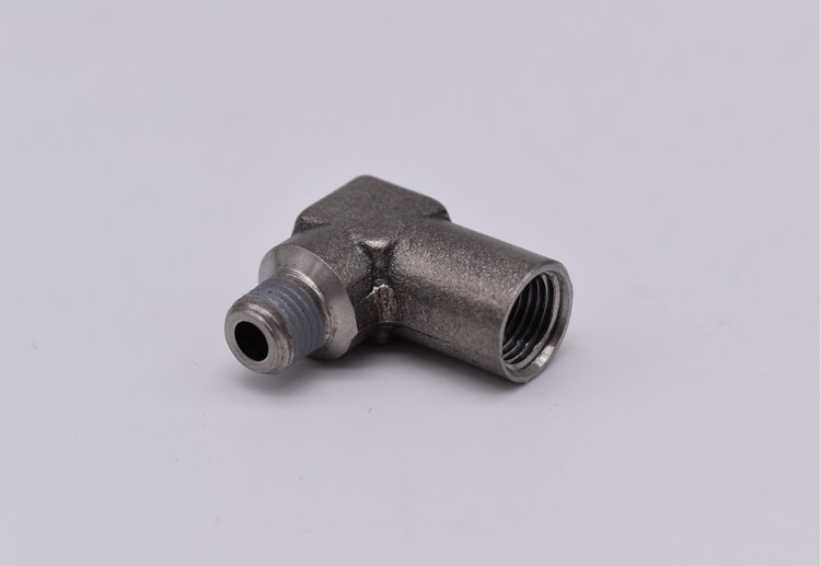 251035 Adapter Fitting, 1/16 in. NPT Male-1/8 in. NPT Female, Elbow