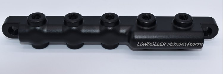 50006 Lightweight Right-Handed 5-Port Remote Sensor Manifold, 1/8 in. NPT Ports
