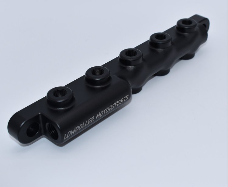 50007 Lightweight Left-Handed 5-Port Remote Sensor Manifold, 1/8 in. NPT Ports