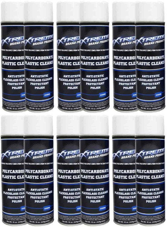 Polycarbonate Plastic Cleaner 20-oz. Aerosol Can - Case